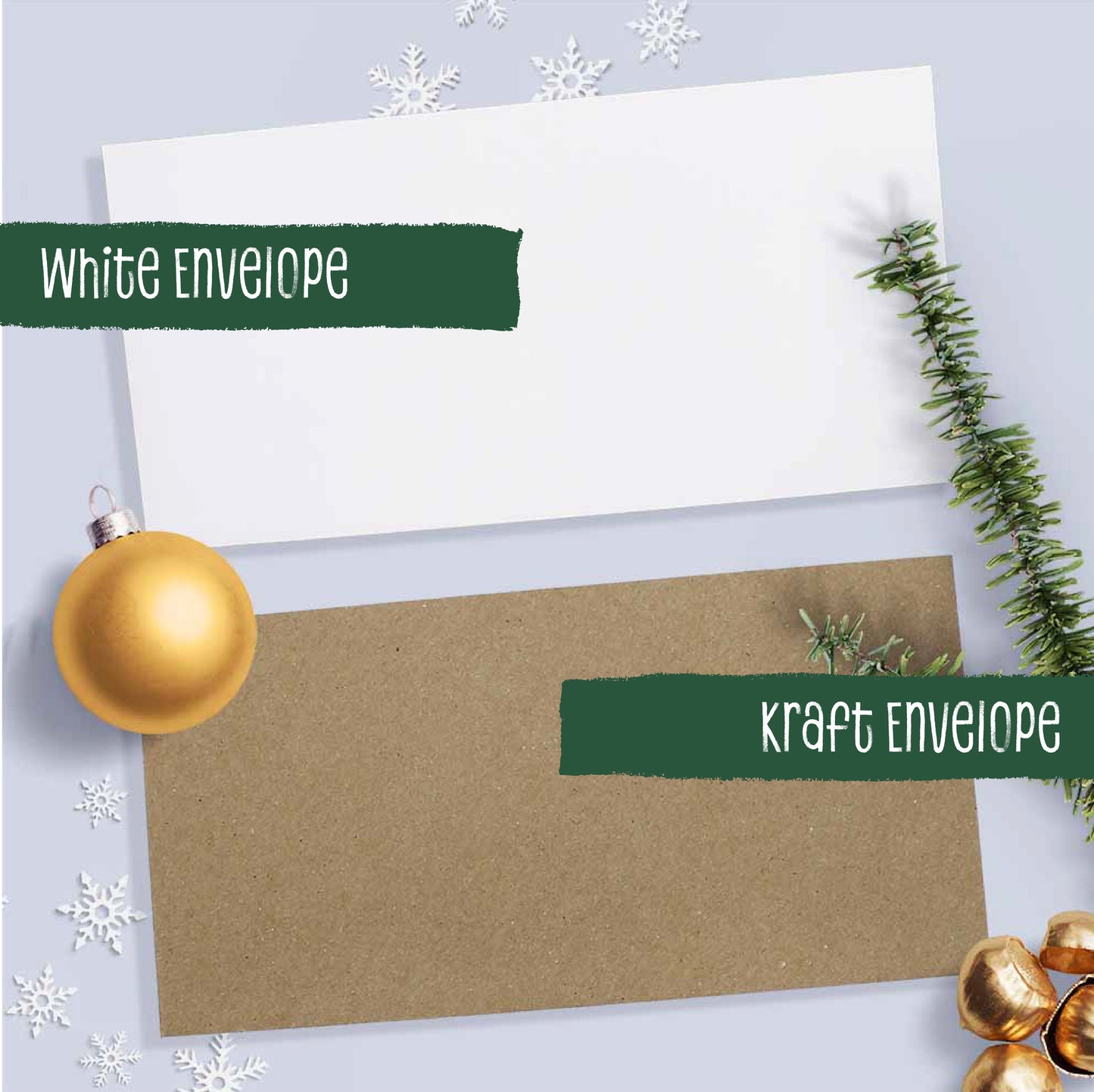 Santa Greeting Cards “Merry Christmas” With Envelopes (Set of 10)