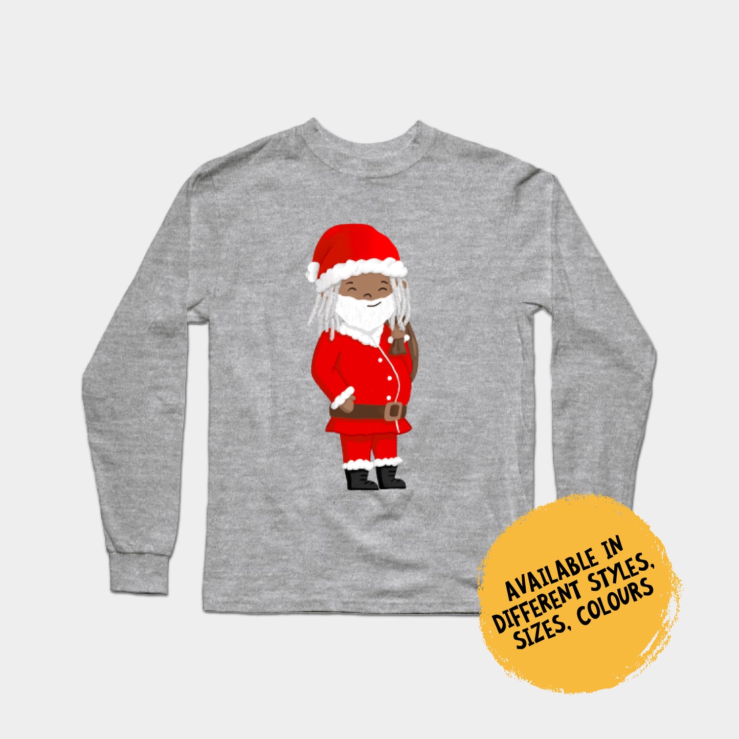 Long Sleeve Shirt - Santa Jay - Full Body