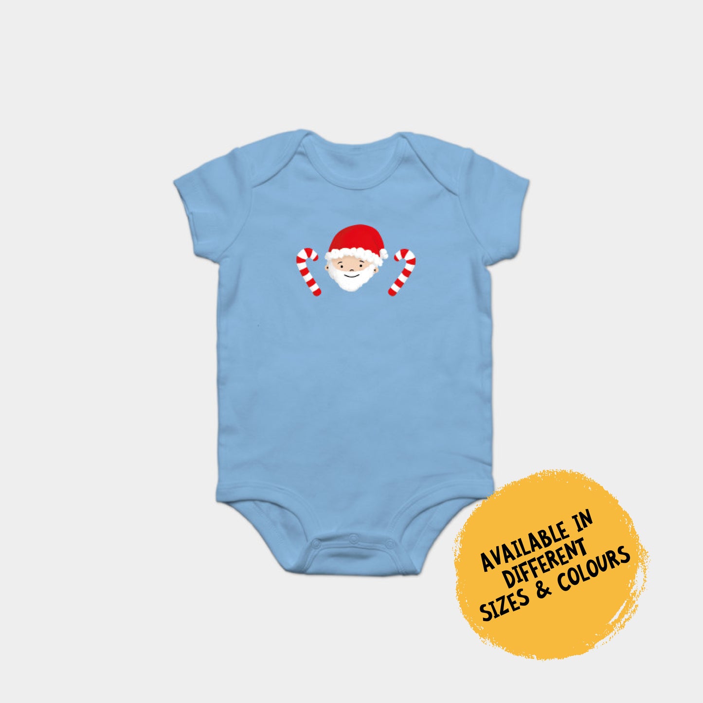 Onesie - Santa Jack with Candy Sticks