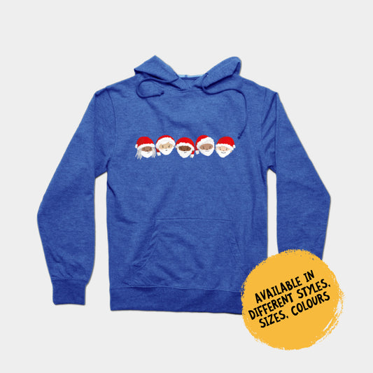 Hoodie - Happy Santas