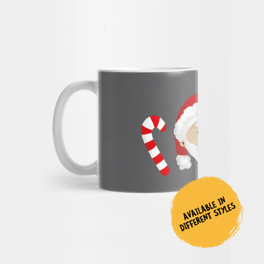 Mug - Santa Jerry with Candy Sticks