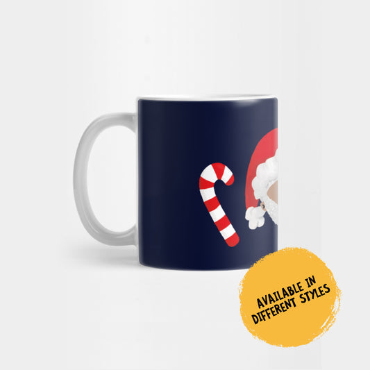 Mug - Santa Samuel with Candy Sticks